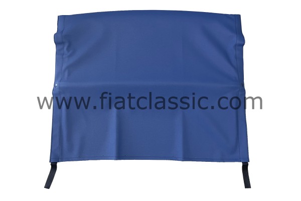 Folding roof blue, completely mounted Fiat 500 F/L/R