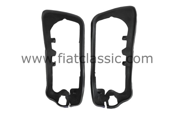 Pair of rubber pads tail light Fiat 500 F/L/R