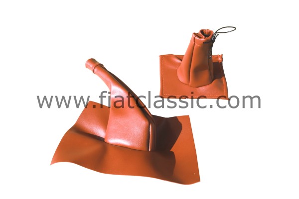 Manschette für Handbremshebel und Schalthebel ocker Fiat 126 - Fiat 500 - Fiat 600
