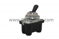 Schalter für Fahrzeugbeleuchtung Chrom (Rundstecker) Fiat 500 - Fiat 600