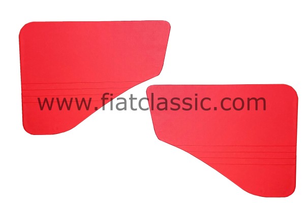 Seitenverkleidung rot (Paar) Fiat 500 N/D