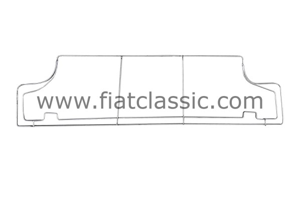 Cadre en fil métallique pour coussin de siège arrière Fiat 500 D