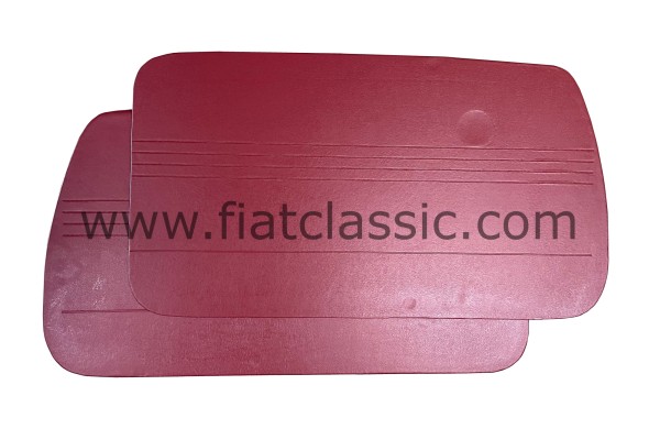 Pannelli porta rosso bordeaux (coppia) Fiat 500 N/D/G