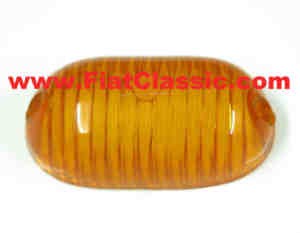 Turn signal lens lateral yellow Fiat 600