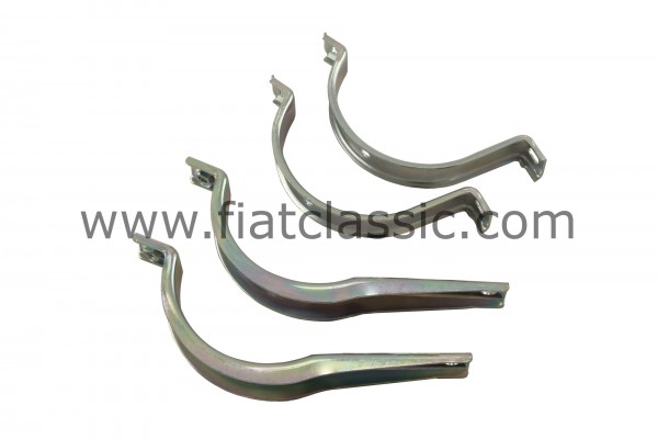 Set exhaust clamps Fiat 500 N/D/F/L