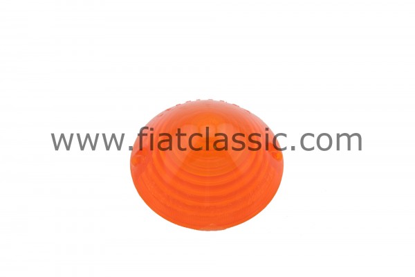 Turn signal lens front yellow Fiat 500 - Fiat 600