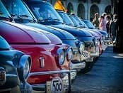 Fiat 500 600 770 900 850 1100 124 Lenkrad Hupenknopf Abdeckung Blende NEU  orig., Sonstiges, Fiat 1100, Fiat, kko-classicparts