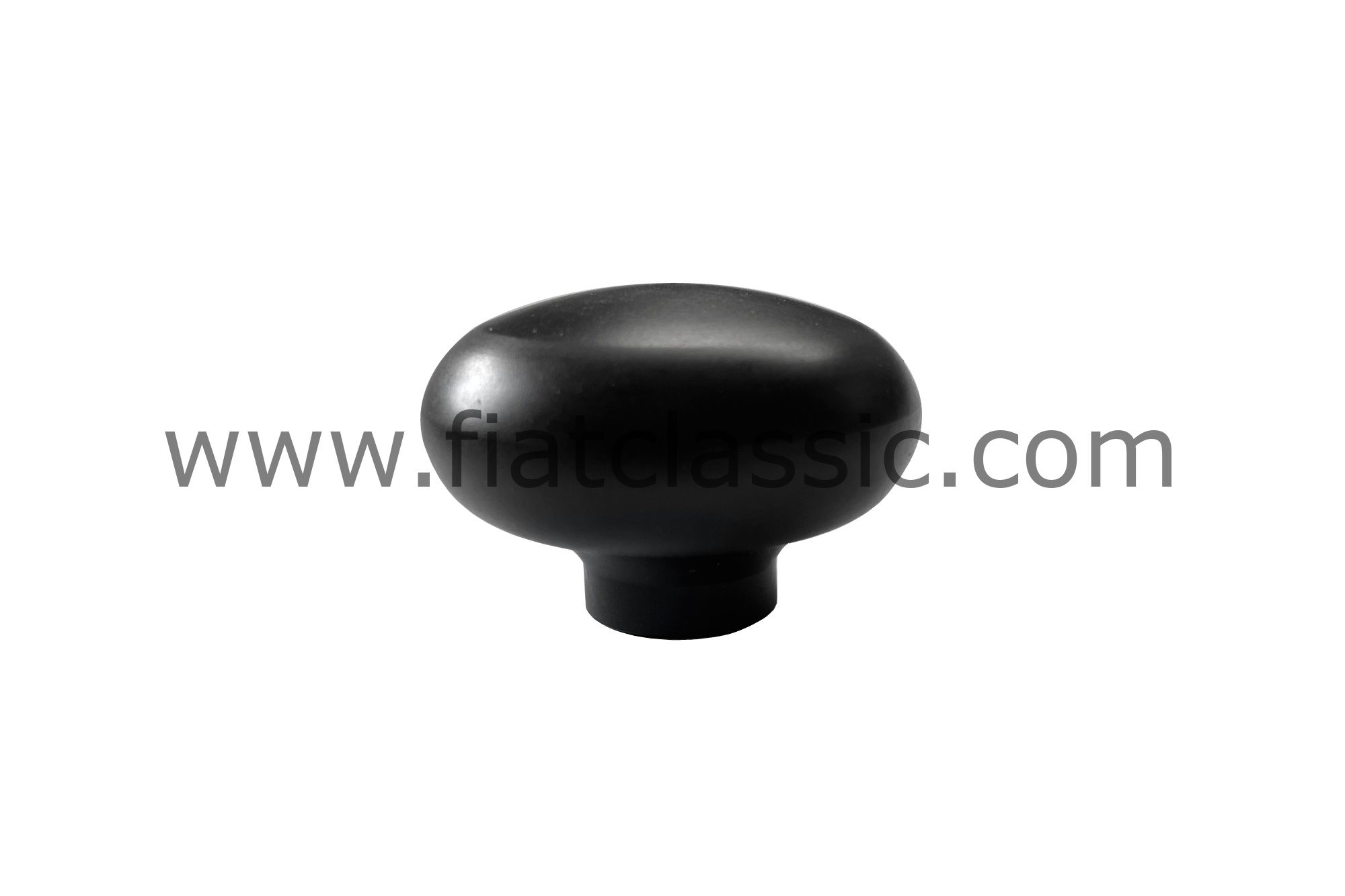 Pommeau du levier de vitesses (forme originale), noir Fiat 500