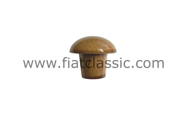 Pommeau de levier de vitesse en bois, Fiat 126 - Fiat 500 - Fiat 600