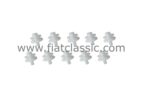 Set of fastening clips for plastic mouldings Fiat Panda
