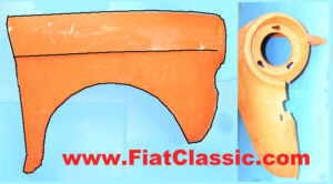 Front fender right Fiat 500 Bianchina 57-61