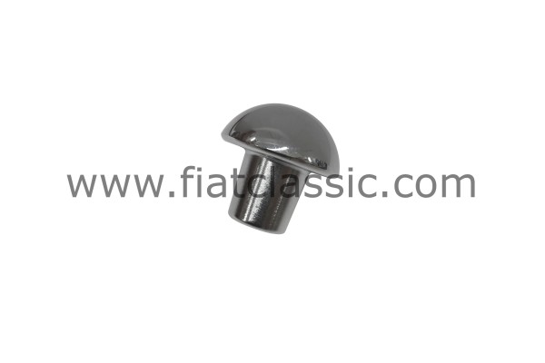 Schaltknauf aus Metall chrom Fiat 126 - Fiat 500 - Fiat 600