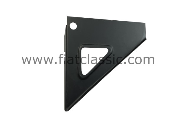 Reinforcement plate upper corner engine compartment opening right Fiat 500 N/D