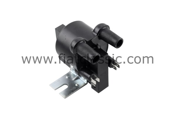 Double ignition coil (series resistor A6857 at terminal 16 necessary) Fiat 126 - Fiat 500