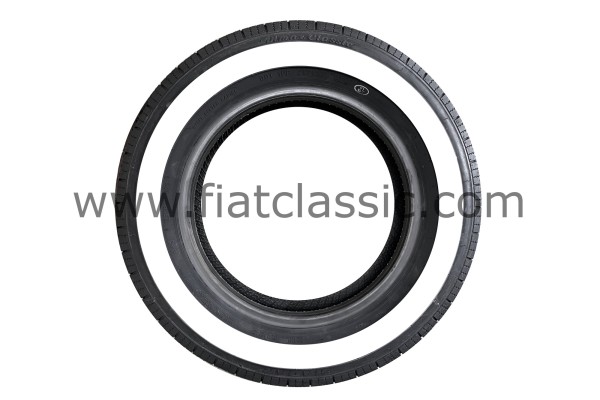 White wall tyres Dimax Classic 125R12 62S Fiat 126 - Fiat 500 - Fiat 600