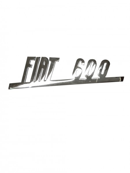 Embleem 16 cm Fiat 600 cm