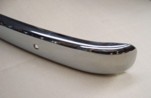 Front bumper stainless steel Fiat 600