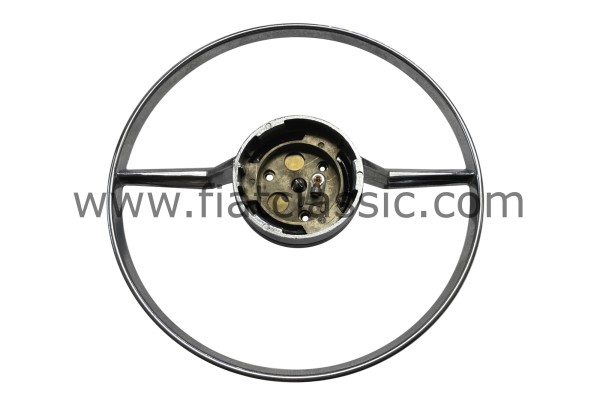 Horn ring chrome Fiat 600