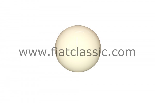 Pommeau de levier de vitesse blanc Fiat 126 - Fiat 500 - Fiat 600