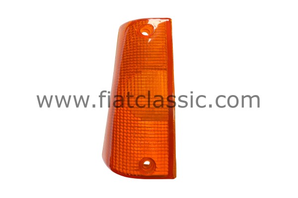 Knipperlichtglas oranje, links Fiat Panda 141