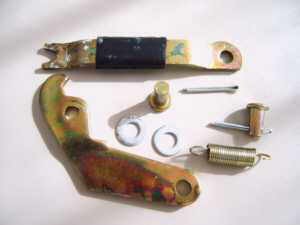 Mounting kit handbrake cable Fiat 126 (2nd series)