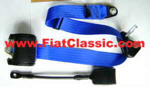 3-Punkt Automatik-Sicherheitsgurt in blau Fiat 500 - Fiat 126 (1