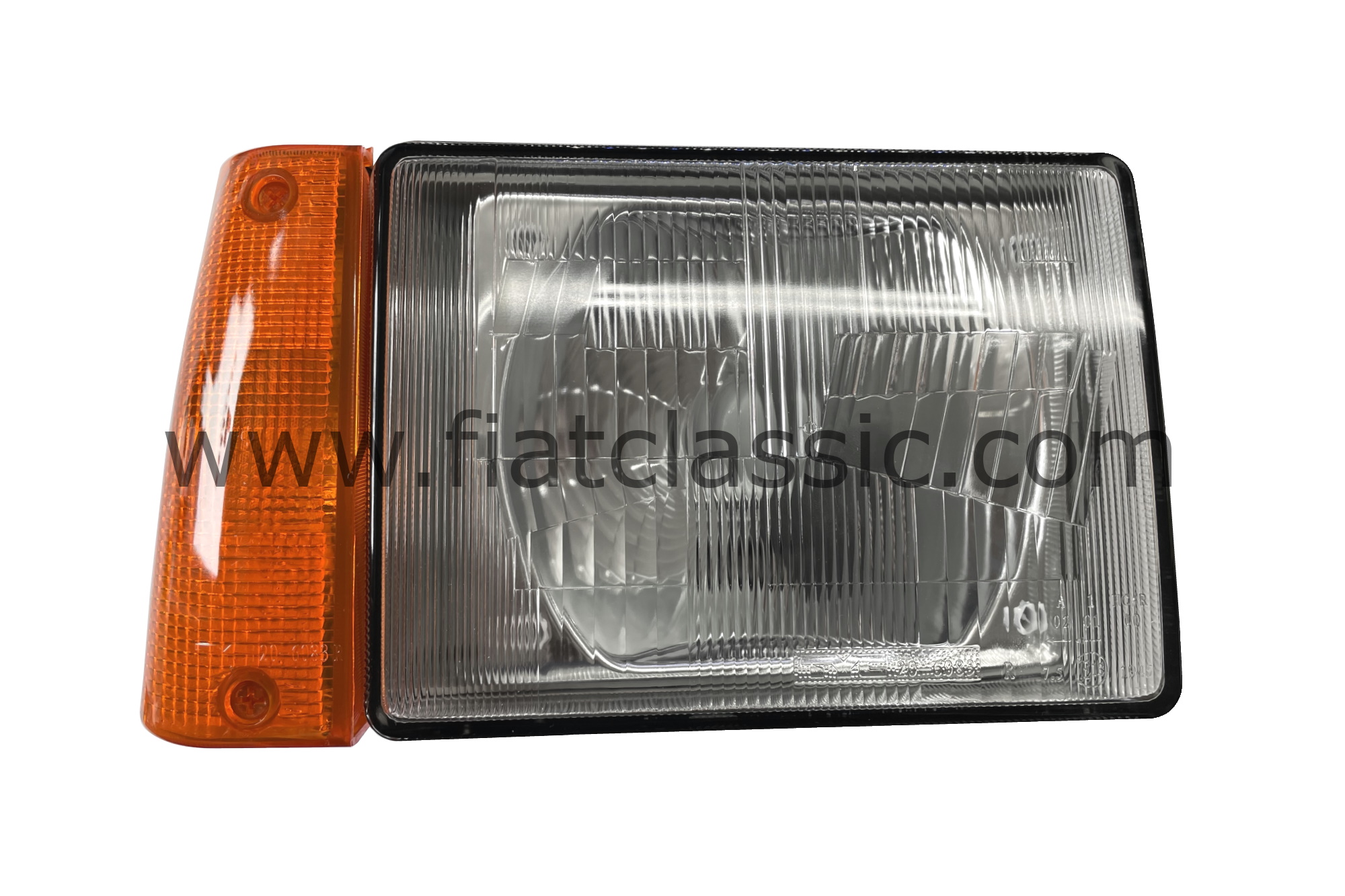  Left Headlight Compatible With Fiat Panda 1986 1987 1988 1989  1990- VP1328L Headlamp Driver Side Headlight Headlights Assembly Projector  Front Car Light Lamp White LHD : Automotive