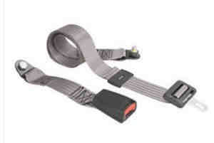 Pelvic safety belt in grey Fiat 126 - Fiat 500 - Fiat 600