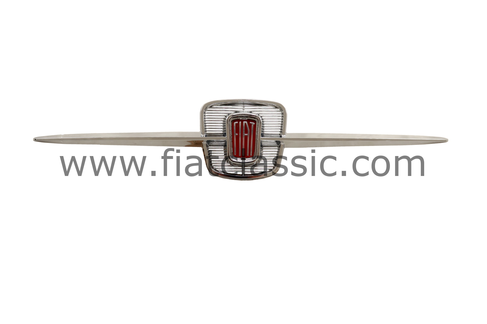 Fiat 600 600D Multipla Front Metal Emblem Stemma Genuine NOS