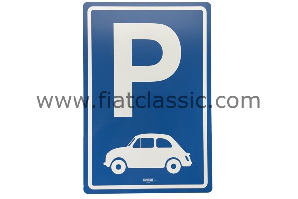 Parkschild Fiat 500