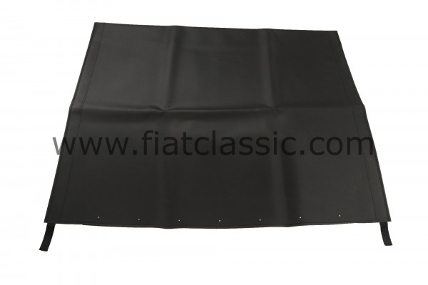 Folding roof cloth black Fiat 500 F/L/R