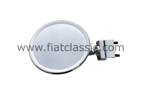 Klemmspiegel für Tür 125 mm Fiat 126 - Fiat 500 - Fiat 600