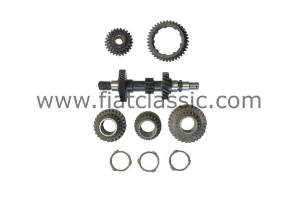 Complete synchronised gearbox repair kit Fiat 126 - 500 R