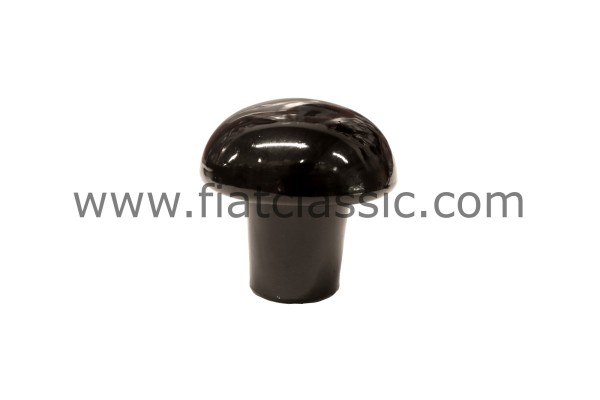 Pommeau de levier de vitesse en métal, noir Fiat 126 - Fiat 500