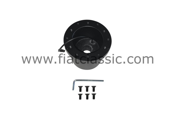 Steering wheel hub for sports steering wheels Fiat 500 - Fiat 600