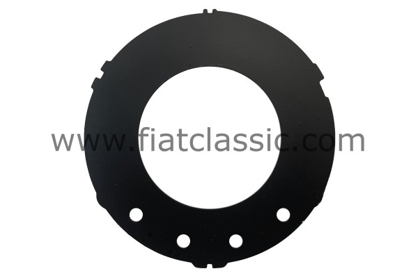 Fond noir tachymètre rond Fiat 500 D/F/R