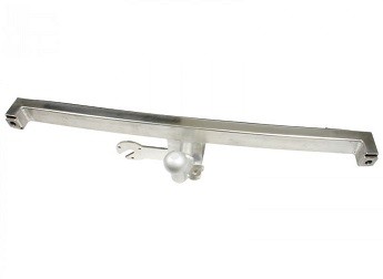 Trailer hitch stainless steel (without approval!) Fiat 500