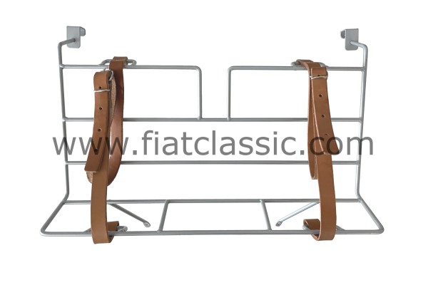 Luggage Carrier Silver Powder Coated Fiat 500