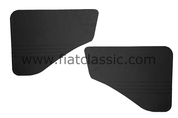 Side trim black (pair) Fiat 500 N/D