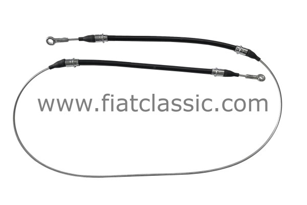 Handbrake cable Fiat 850 N/S/Coupe/Spider