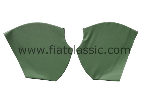 Seiten-/Radlaufverkleidung grün (Paar) Fiat 500 D
