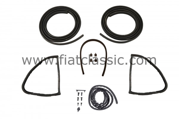 Gasket rubber - set Fiat 500 F/L/R