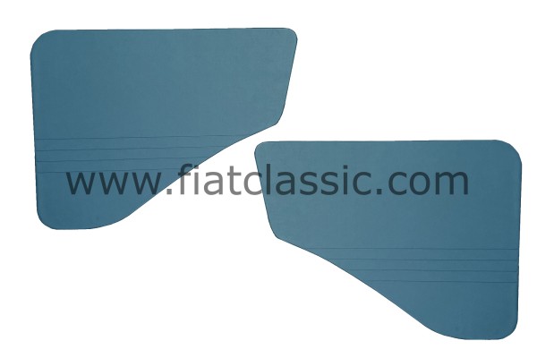 Side trim blue (pair) Fiat 500 N/D