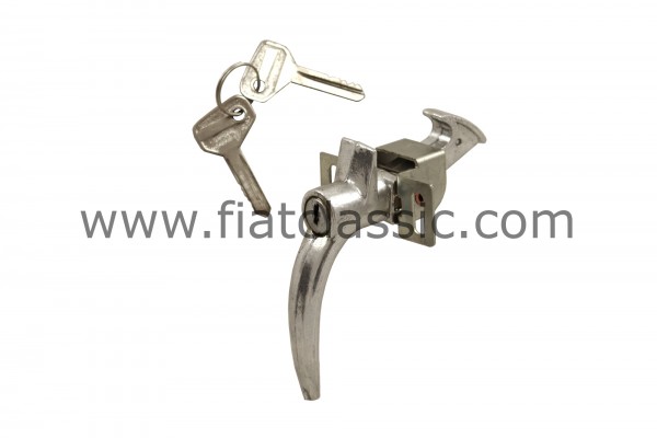 Tailgate lock aluminium Fiat 500 F/L