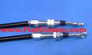 Handbrake cable Fiat 126 - Fiat 500 R