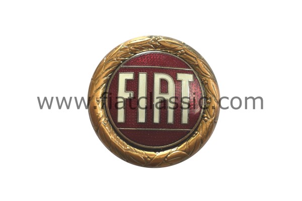 Emblem FIAT (round) Fiat 850 Spider - Fiat 1500 Cabrio - Fiat 124 Spider - Fiat X 1/9