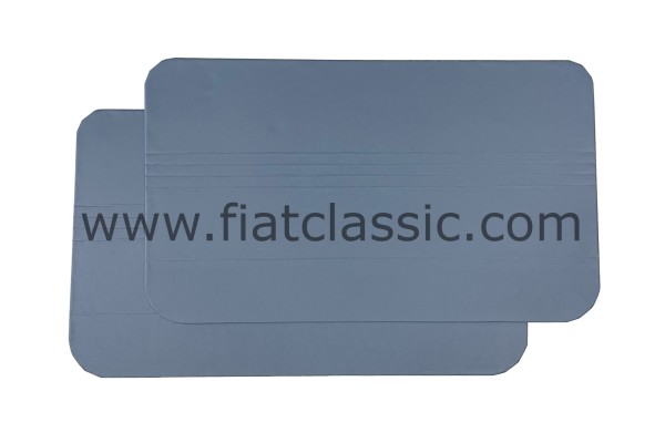 Door panels blue (pair) top quality Fiat 500 F