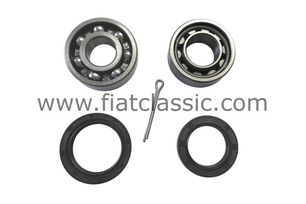 Rear wheel bearing set Fiat 850